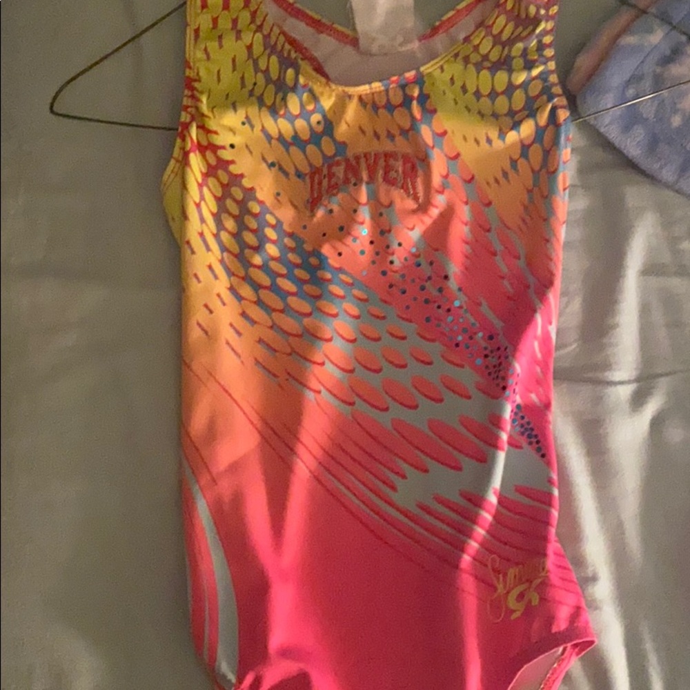 Gymnastics leotard